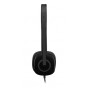 Auricular Vincha Headset Logitech H151 Micrófono Pc Ps4 Unipin 3.5Mm