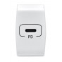 Cargador Carga Rápida 5v 3a 1 Puerto Usb-C Nisuta Ns-Fu53up