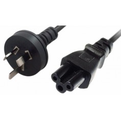 Cable De Tension Alimentacion Interlock IEC C5 Trebol Mickey 1.5mts