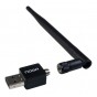 Placa De Red Usb 2.0 Wifi Noga Ng-Uw03 2.4hz 150mbps Antena Sdb Rotable & Desmontable