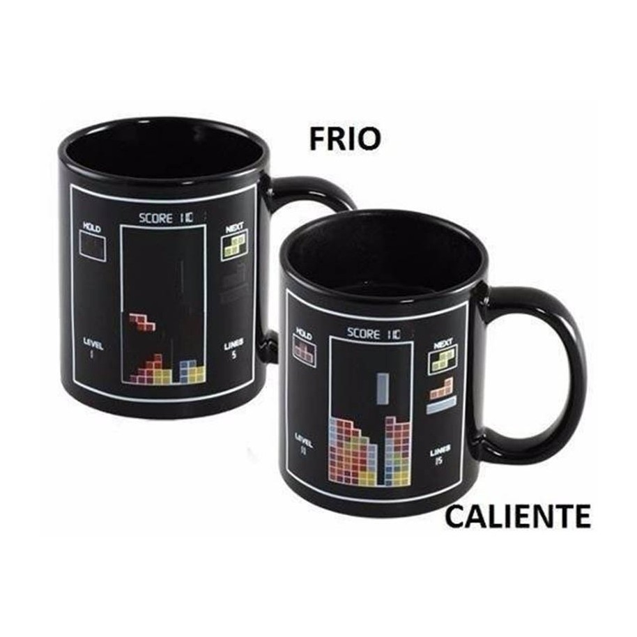 Tazas Magica Termica Tetris Cambia Imagen Con La Temperatura