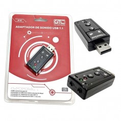 Adaptador Placa De Sonido Usb 100 GTC