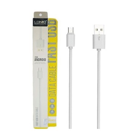 CABLE MICRO USB LDNIO FAST USB 1MTS COLORES