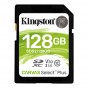 Memoria SD 128gb Clase 10 Canvas Select Plus 100mb/s Kingston