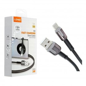 Cable De Carga & Datos Usb C 2.4a Ldnio Ls592 2mts