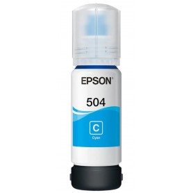 Tinta Epson Original 504 Cyan Cian 70ml
