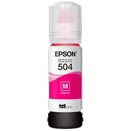 TINTA EPSON 504 T504320-AL MAGENTA 70ML L4150 L4160 L6161 L6171 L6191 ORIGINAL