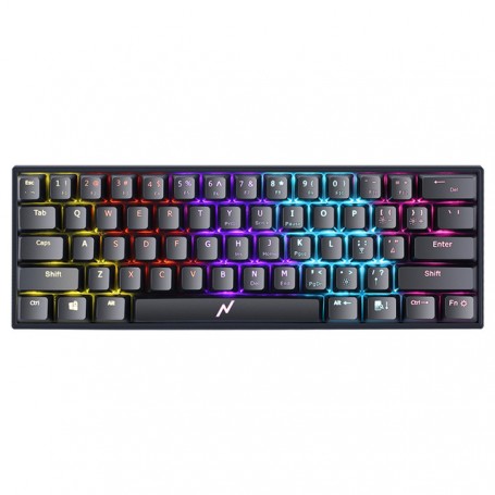 Teclado Mecanico Gamer Pc Retroiluminado Rgb Noga Ganon Teclado 60%