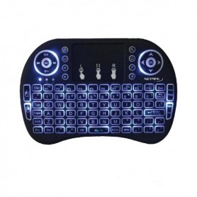 MINI TECLADO INALAMBRICO TOUCH ONSET IT-2261 RECEPTOR USB NEGRO