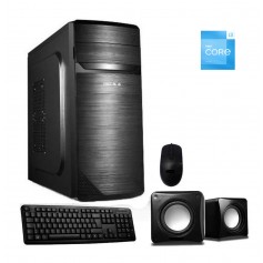 Pc i3 generacion 13 Intel Core i3 13100 mother chip intel Ddr4 2400mhz 8GB disco SSD 240GB gabinete en kit