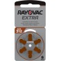 PILA AIRE ZINC RAYOVAC L312 1,45V X1 AUDIFONO AUDITIVA