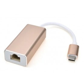 Adaptador Conversor Usb-C A Rj45 De Aluminio 1266