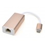 Adaptador Conversor Usb-C A Rj45 De Aluminio 1266