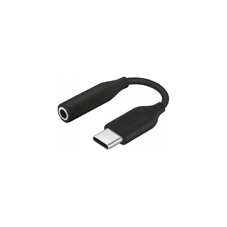 Adaptador USB-C con Jack de 3,5 mm con recarga