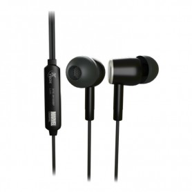 Auricular Xtech Earphones Con Microfono Manos Libres Black Panther XTE-M100BP