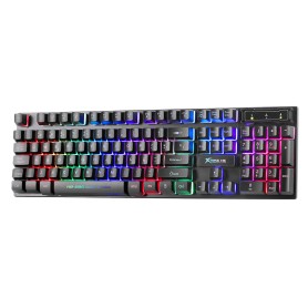 Teclado Gamer De Membrana Usb Luz RGB Xtrike Me Kb-280