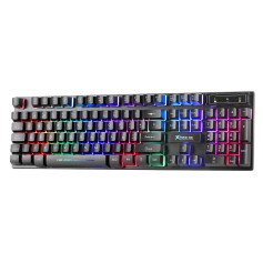 Teclado Gamer De Membrana Usb Luz RGB Xtrike Me Kb-280