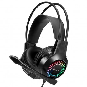 Auricular Gaming Vincha Xtrike Gh-709 Con Luz Led Rgb Pc Headset Gaming