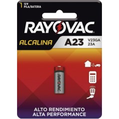 PILA A23 RAYOVAC ALCALINA V23GA