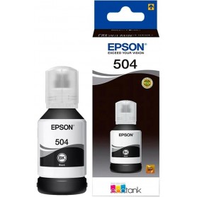 TINTA EPSON 504 T504120-AL NEGRO 127ML L4150 L4160 L6161 L6171 L6191 ORIGINAL