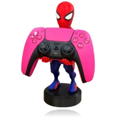 Soporte Joystick Figura 3d Spiderman Con Base