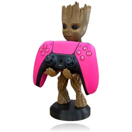 Soporte Joystick Figura 3d Groot Guardianes De La Galaxia Con Base