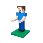 Soporte Joystick Figura 3d Steve Minecraft Con Base