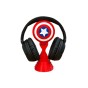Soporte Auricular Figura 3d Capitan America Logo