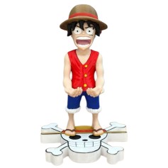 Soporte Joystick Figura 3d Luffy One Piece Con Base