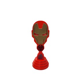 Soporte Auricular Figura 3d Iron Man