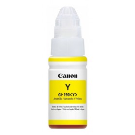 Botella Tinta Original Canon Gi-190 Amarillo 70ml