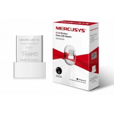 Placa De Red Usb Wifi 2.4GHz Mercusys Mw150us N150 Wireless Nano