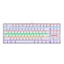 Teclado Mecanico Gamer Redragon Kumara White K552 Rgb Qwerty Outemu Blue Español