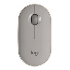 Mouse Inalambrico Logitech M350 Pebble Pc Mac Usb Bluetooth Gris