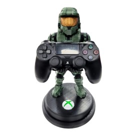 Soporte Joystick Figura 3d Halo Master Chief