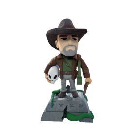 Figura 3D Indiana Jones Con Base