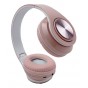 Auriculares Inalámbricos Bluetooth Tarjeta De Memoria Radio Daihatsu Vincha Plegable Au300 Rosa