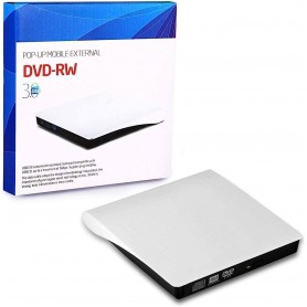 Grabadora Externa Pop-Up Mobile External CD Dvd-RW Usb 2.0 3.0 Ecd819-Su3