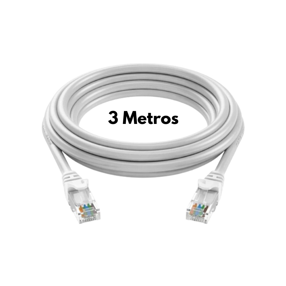 Cable Utp 5e De Red Ethernet Largo 20 Metros Patch Cord Lan