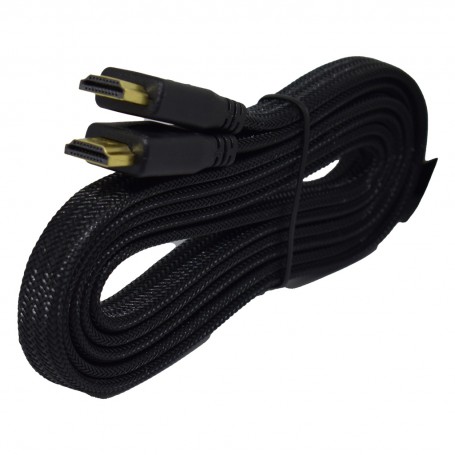 CABLE HDMI 2MT PLANO MALLADO 4K