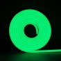 Tira De Led Neon Verde 5mts 12v Con Fuente De Alimentacion
