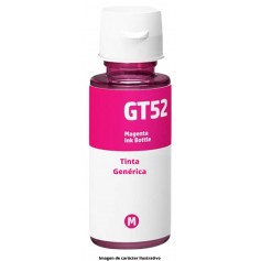 Tinta Alternativa En Botella Frasco Magenta Para Hp Gt51 Gt52 Gt53