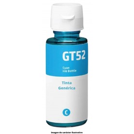 Tinta Alternativa En Botella Frasco Cian Cyan Para Hp Gt51 Gt52 Gt53