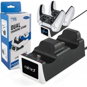 Base De Carga Para Joystick De Ps5 Mind Usb-C Snd-470z