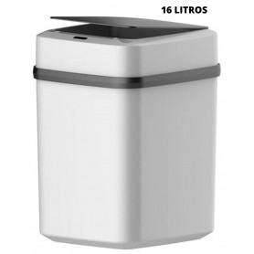 Cesto Para Residuos Tacho De Basura Inteligente Con Censor 16lts Bs-8625c