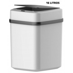 Cesto Para Residuos Tacho De Basura Inteligente Con Censor 16lts Bs-8625c