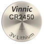 Pila Vinnic CR2450 Litio 3v