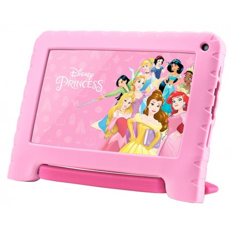 Tablet Infantil Multilaser Con Funda Reforzada 7 Pulgadas 2gb Ram 32gb Memoria Interna Disney Princess Princesa Android 11