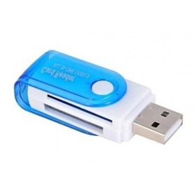 LECTOR DE TARJETA DE MEMORIA CARD READER 480MBPS 32 EN 1 HT-260A