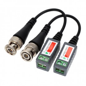 Balun Hd Juego Adaptador Video Cctv